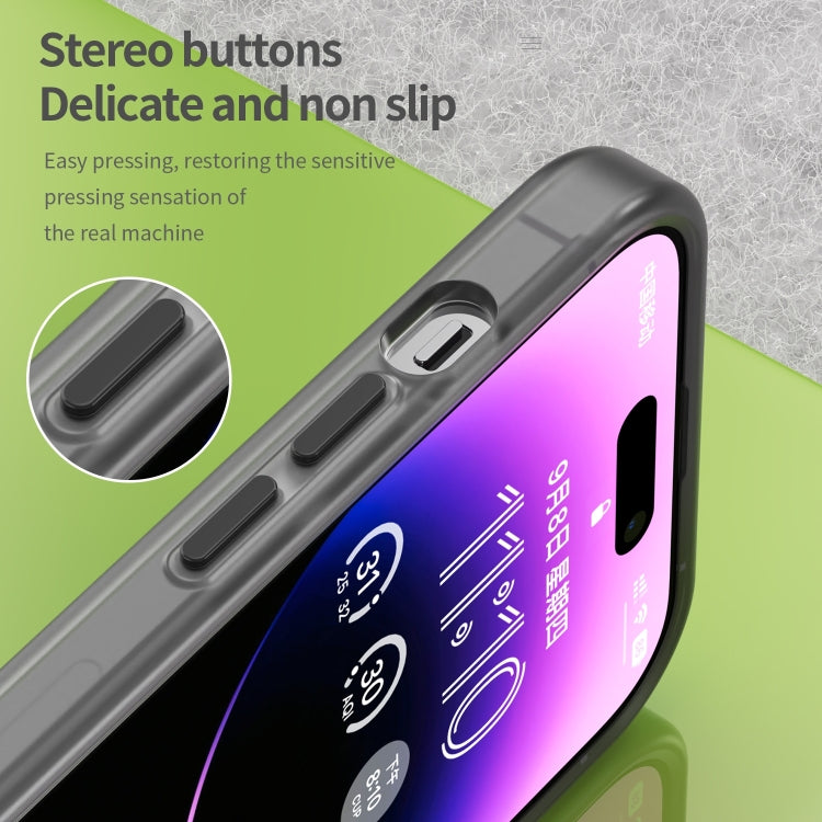 MagSafe Matt durchscheinende TPU + PC Vollschutzhülle, Für iPhone 16 Pro, Für iPhone 16 Plus, Für iPhone 16, Für iPhone 15 Pro Max, Für iPhone 15 Pro