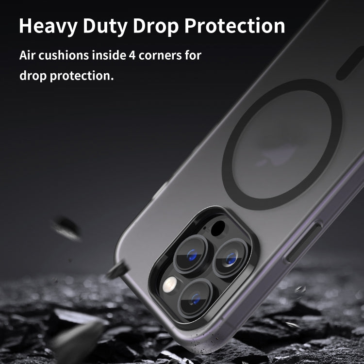 MagSafe Matt durchscheinende TPU + PC Vollschutzhülle, Für iPhone 16 Pro, Für iPhone 16 Plus, Für iPhone 16, Für iPhone 15 Pro Max, Für iPhone 15 Pro