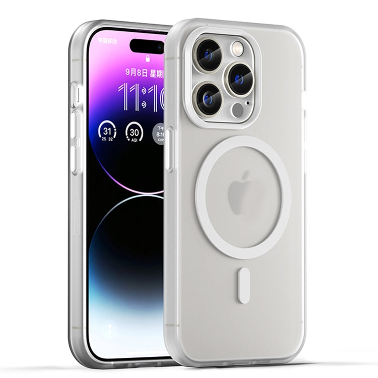 MagSafe Matt durchscheinende TPU + PC Vollschutzhülle, Für iPhone 16 Pro, Für iPhone 16 Plus, Für iPhone 16, Für iPhone 15 Pro Max, Für iPhone 15 Pro