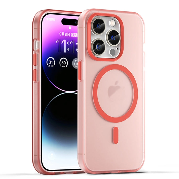MagSafe Matt durchscheinende TPU + PC Vollschutzhülle, Für iPhone 16 Pro, Für iPhone 16 Plus, Für iPhone 16, Für iPhone 15 Pro Max, Für iPhone 15 Pro