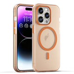 MagSafe Matt durchscheinende TPU + PC Vollschutzhülle, Für iPhone 16 Pro, Für iPhone 16 Plus, Für iPhone 16, Für iPhone 15 Pro Max, Für iPhone 15 Pro