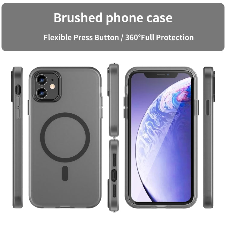 MagSafe matt durchscheinendes TPU + PC Vollschutz-Handyhülle, für iPhone 12, für iPhone 12 Pro Max, für iPhone 12 Pro, für iPhone 11 Pro Max, für iPhone 11