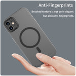 MagSafe matt durchscheinendes TPU + PC Vollschutz-Handyhülle, für iPhone 12, für iPhone 12 Pro Max, für iPhone 12 Pro, für iPhone 11 Pro Max, für iPhone 11