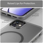 MagSafe matt durchscheinendes TPU + PC Vollschutz-Handyhülle, für iPhone 12, für iPhone 12 Pro Max, für iPhone 12 Pro, für iPhone 11 Pro Max, für iPhone 11