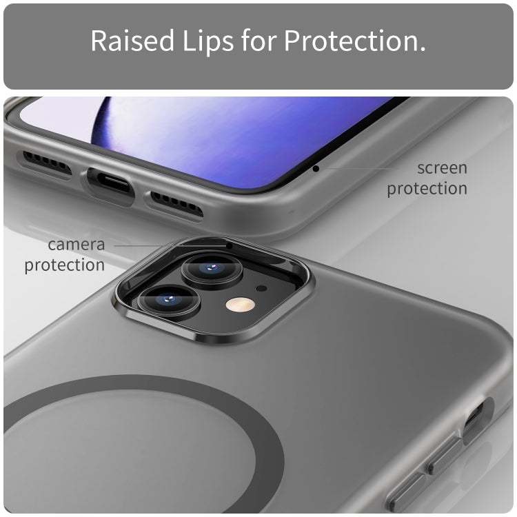 MagSafe matt durchscheinendes TPU + PC Vollschutz-Handyhülle, für iPhone 12, für iPhone 12 Pro Max, für iPhone 12 Pro, für iPhone 11 Pro Max, für iPhone 11