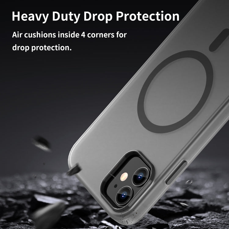 MagSafe matt durchscheinendes TPU + PC Vollschutz-Handyhülle, für iPhone 12, für iPhone 12 Pro Max, für iPhone 12 Pro, für iPhone 11 Pro Max, für iPhone 11