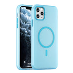 MagSafe matt durchscheinendes TPU + PC Vollschutz-Handyhülle, für iPhone 12, für iPhone 12 Pro Max, für iPhone 12 Pro, für iPhone 11 Pro Max, für iPhone 11