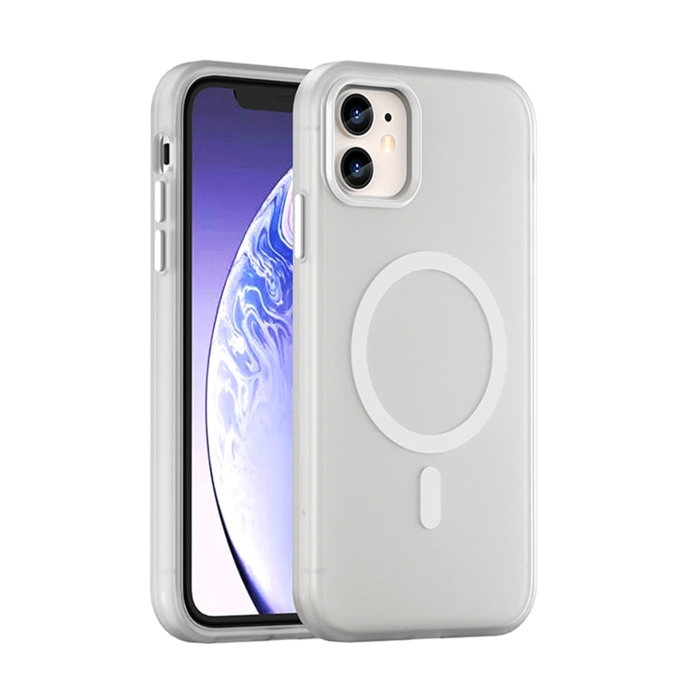 MagSafe matt durchscheinendes TPU + PC Vollschutz-Handyhülle, für iPhone 12, für iPhone 12 Pro Max, für iPhone 12 Pro, für iPhone 11 Pro Max, für iPhone 11