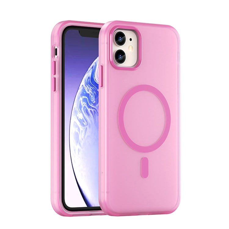 MagSafe matt durchscheinendes TPU + PC Vollschutz-Handyhülle, für iPhone 12, für iPhone 12 Pro Max, für iPhone 12 Pro, für iPhone 11 Pro Max, für iPhone 11