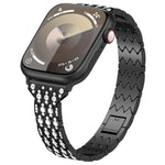 Teufelsauge Diamant Armband Metall Uhrenarmband, Für Apple Watch SE 40mm, Für Apple Watch SE 44mm, Für Apple Watch Series 6 40mm, Für Apple Watch Series 6 44mm, Für Apple Watch Series 5 44mm, Für Apple Watch Series 5 40mm, Für Apple Watch Series 4 44mm