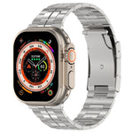 Schildkrötenschnallen-Titanstahl-Armband, für Apple Watch SE 2023 44mm, für Apple Watch SE 2023 40mm, für Apple Watch Ultra 2 49mm, für Apple Watch Series 9 45mm, für Apple Watch Series 9 41mm, für Apple Watch Ultra 49mm, für Apple Watch Series 8 41mm...