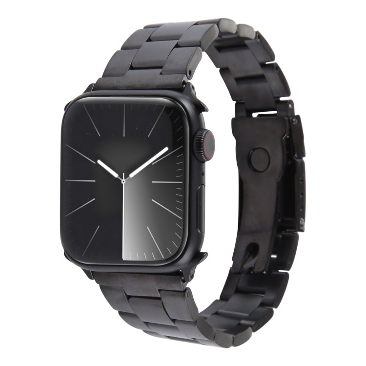 Edelstahlarmband mit drei Perlen, für Apple Watch Series 7 41mm, für Apple Watch Series 7 45mm, für Apple Watch SE 40mm, für Apple Watch SE 44mm, für Apple Watch Series 6 40mm