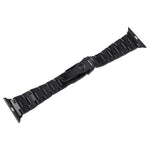 Three-Bead Stainless Steel Watch Band, For Apple Watch Series 6 44mm, For Apple Watch Series 5 44mm, For Apple Watch Series 5 40mm, For Apple Watch Series 4 44mm, For Apple Watch Series 4 40mm