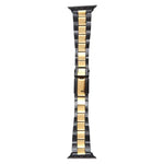Dreireihiges Edelstahl-Uhrenarmband, für Apple Watch 38 mm