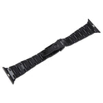 Dreireihiges Edelstahl-Uhrenarmband, für Apple Watch 38 mm