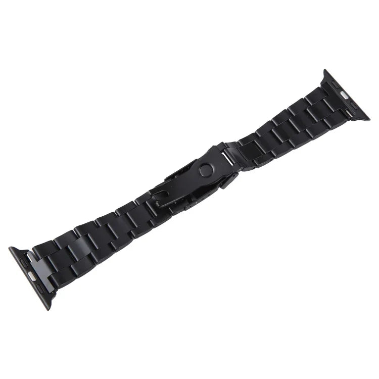 Dreireihiges Edelstahl-Uhrenarmband, für Apple Watch 38 mm