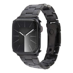 Dreireihiges Edelstahl-Uhrenarmband, für Apple Watch 38 mm