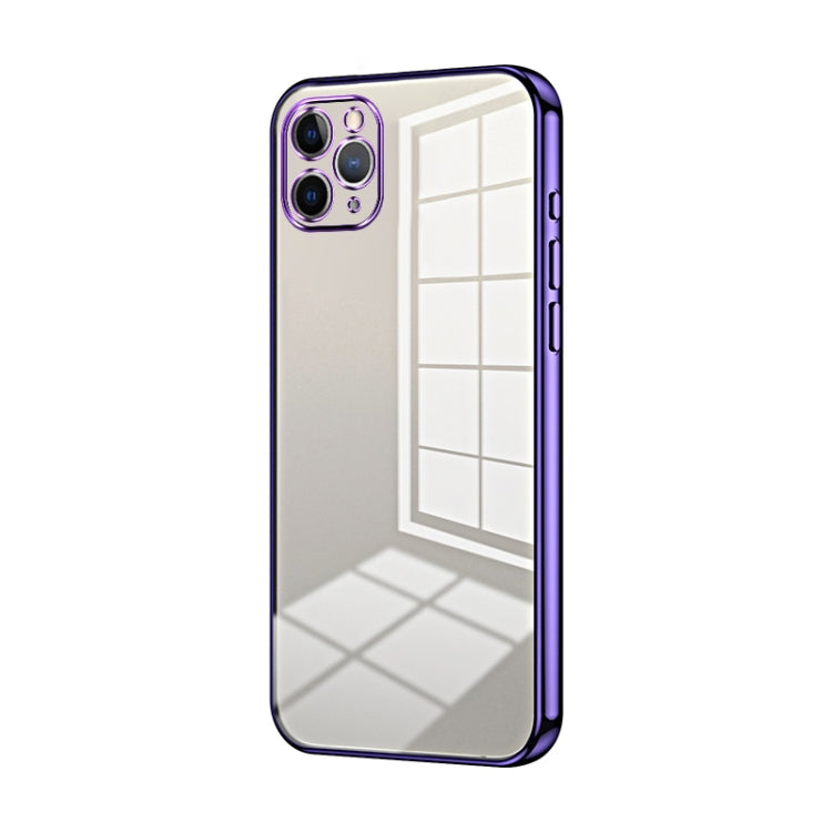 Transparente Plattierung Feine Loch Handyhülle, Für iPhone 11 Pro Max, Für iPhone 11, Für iPhone 11 Pro, Für iPhone X / XS, Für iPhone XR, Für iPhone XS Max