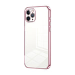 Transparent Plating Fine Hole Phone Case, For iPhone 11 Pro Max, For iPhone 11, For iPhone 11 Pro, For iPhone X / XS, For iPhone XR, For iPhone XS Max