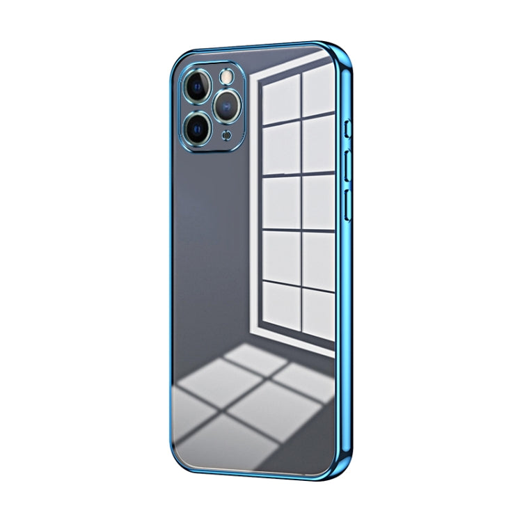 Transparent Plating Fine Hole Phone Case, For iPhone 11 Pro Max, For iPhone 11, For iPhone 11 Pro, For iPhone X / XS, For iPhone XR, For iPhone XS Max