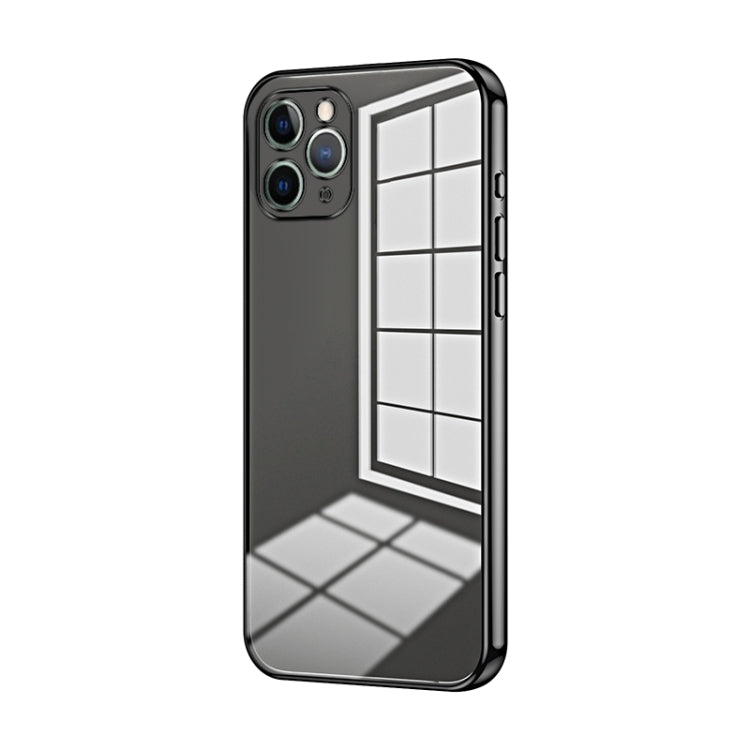 Transparent Plating Fine Hole Phone Case, For iPhone 11 Pro Max, For iPhone 11, For iPhone 11 Pro, For iPhone X / XS, For iPhone XR, For iPhone XS Max