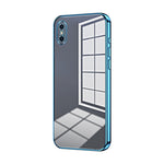 Transparent Plating Fine Hole Phone Case, For iPhone 11 Pro Max, For iPhone 11, For iPhone 11 Pro, For iPhone X / XS, For iPhone XR, For iPhone XS Max