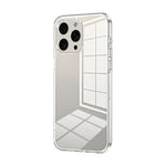 Transparentes Plating Fine Hole Handyhülle, Für iPhone 17e / 16e, Für iPhone 17 Pro Max, Für iPhone 17 Pro, Für iPhone 17, Für iPhone Air, Für iPhone 16 Pro Max