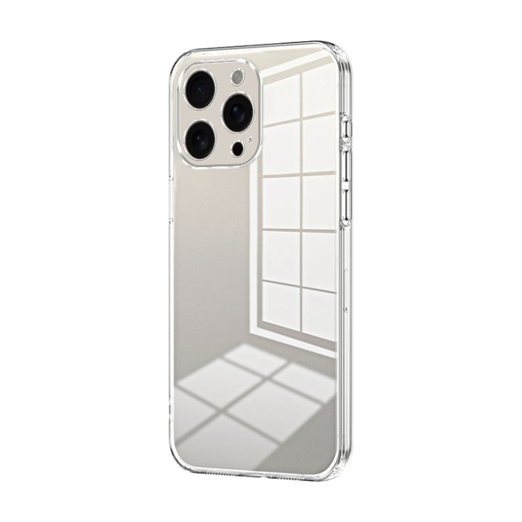 Transparentes Plating Fine Hole Handyhülle, Für iPhone 17e / 16e, Für iPhone 17 Pro Max, Für iPhone 17 Pro, Für iPhone 17, Für iPhone Air, Für iPhone 16 Pro Max