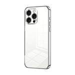 Transparentes Plating Fine Hole Handyhülle, Für iPhone 17e / 16e, Für iPhone 17 Pro Max, Für iPhone 17 Pro, Für iPhone 17, Für iPhone Air, Für iPhone 16 Pro Max