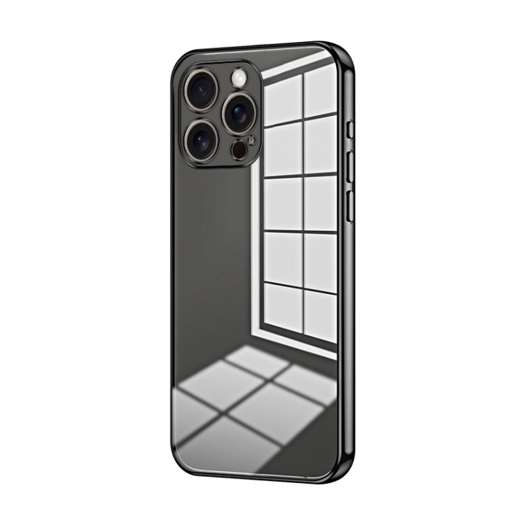 Transparentes Plating Fine Hole Handyhülle, Für iPhone 17e / 16e, Für iPhone 17 Pro Max, Für iPhone 17 Pro, Für iPhone 17, Für iPhone Air, Für iPhone 16 Pro Max