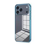 Transparentes Plating Fine Hole Handyhülle, Für iPhone 17e / 16e, Für iPhone 17 Pro Max, Für iPhone 17 Pro, Für iPhone 17, Für iPhone Air, Für iPhone 16 Pro Max