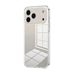 Transparentes Plating Fine Hole Handyhülle, Für iPhone 17e / 16e, Für iPhone 17 Pro Max, Für iPhone 17 Pro, Für iPhone 17, Für iPhone Air, Für iPhone 16 Pro Max