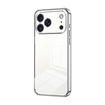 Transparentes Plating Fine Hole Handyhülle, Für iPhone 17e / 16e, Für iPhone 17 Pro Max, Für iPhone 17 Pro, Für iPhone 17, Für iPhone Air, Für iPhone 16 Pro Max