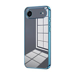 Transparentes Plating Fine Hole Handyhülle, Für iPhone 17e / 16e, Für iPhone 17 Pro Max, Für iPhone 17 Pro, Für iPhone 17, Für iPhone Air, Für iPhone 16 Pro Max