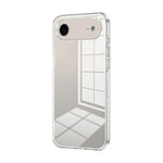 Transparentes Plating Fine Hole Handyhülle, Für iPhone 17e / 16e, Für iPhone 17 Pro Max, Für iPhone 17 Pro, Für iPhone 17, Für iPhone Air, Für iPhone 16 Pro Max