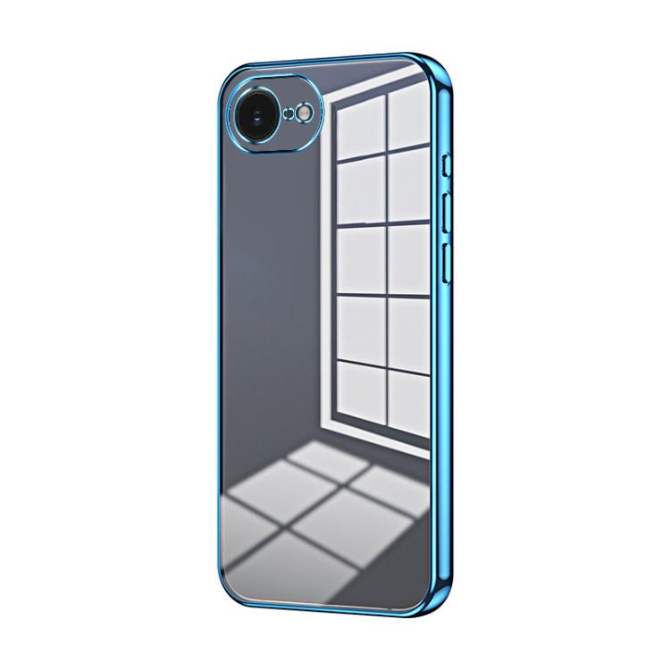 Transparentes Plating Fine Hole Handyhülle, Für iPhone 17e / 16e, Für iPhone 17 Pro Max, Für iPhone 17 Pro, Für iPhone 17, Für iPhone Air, Für iPhone 16 Pro Max