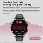 1,43 Zoll breite Smartwatch mit Bluetooth-Anruffunktion, EKG- und nicht-invasiver Blutzuckermessung, Silikonarmband Schwarz, Silikonarmband Hellgelb