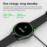 Smartwatch mit Bluetooth-Anruffunktion, Lederarmband (1,43 Zoll), EKG- und nicht-invasiver Blutzuckermessung, Lederarmband schwarz, Lederarmband braun