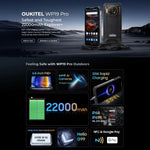 Oukitel WP19 Pro, 6,8 Zoll, MediaTek Helio G99 Octa-Core-Prozessor, NFC, Netzwerk: 4G, WP19 Pro 8 GB + 256 GB