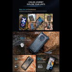 Oukitel WP19 Pro, 6,8 Zoll, MediaTek Helio G99 Octa-Core-Prozessor, NFC, Netzwerk: 4G, WP19 Pro 8 GB + 256 GB