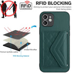 Rhombische Textur Kartenfach RFID Handyhülle mit langem Umhängeband, für iPhone 12 mini, für iPhone 11 Pro Max, für iPhone 11, für iPhone 11 Pro, für iPhone XS / X, für iPhone XR, für iPhone XS Max, für iPhone 8 Plus / 7 Plus