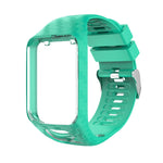 For Tomtom 2 / 3 Radium Carving Texture Replacement Strap Watchband