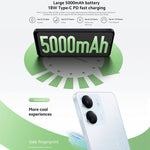 Xiaomi Redmi 13C 5G, 6,74 Zoll MIUI 14, MediaTek Dimensity 6100+ Octa-Core 2,2 GHz, NFC, Netzwerk: 5G, unterstützt Google Play nicht, 4 GB + 128 GB, 6 GB + 128 GB, 8 GB + 256 GB