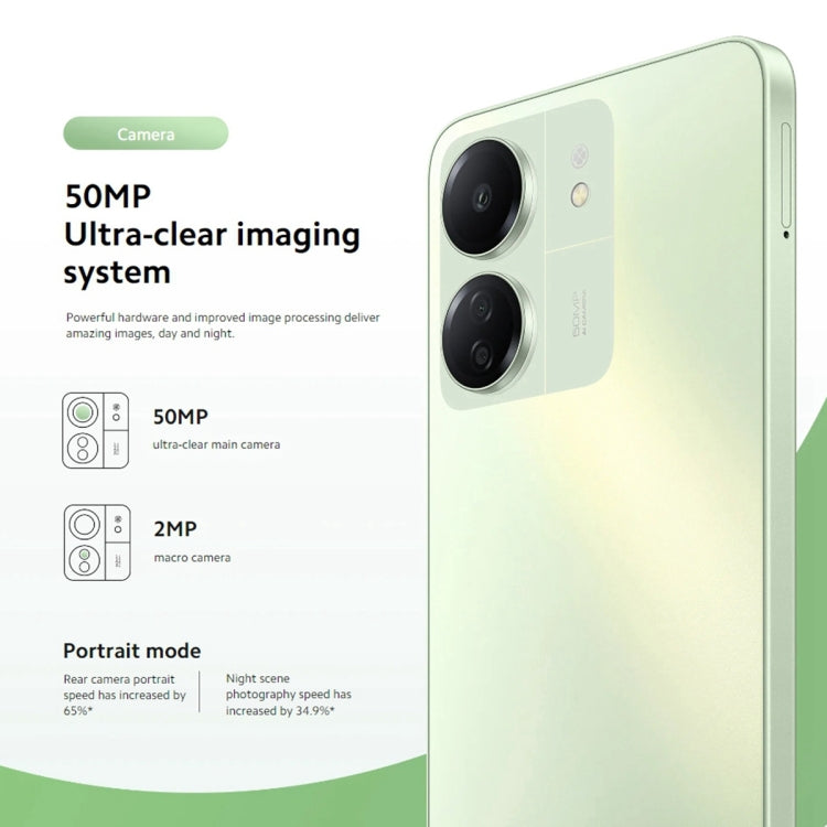 Xiaomi Redmi 13C 5G, 6,74 Zoll MIUI 14, MediaTek Dimensity 6100+ Octa-Core 2,2 GHz, NFC, Netzwerk: 5G, unterstützt Google Play nicht, 4 GB + 128 GB, 6 GB + 128 GB, 8 GB + 256 GB