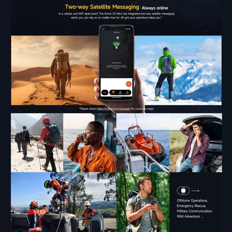 Ulefone Armor 23 Ultra Rugged Smartphone, 6,78 Zoll, Android 13, MediaTek Dimensity 8020 Octa-Core-Prozessor (bis zu 2,6 GHz), Netzwerk: 5G, NFC, OTG, Satelliten-Messaging, 12 GB + 512 GB