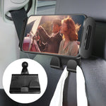 For Tesla Model 3 / Y Car Rear Seat Phone Tablet Holder, Bracket Base, Base + Phone Bracket