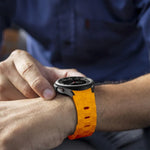 Silikon-Uhrenarmband mit Fußballmuster und umgekehrter Schnalle, für Samsung Galaxy Watch 6 / 6 Classic