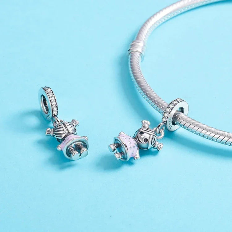 S925 Sterling Silber Perfect Life Sweet Companion Perlen DIY Armband Halskette Zubehör
