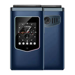 HAMTOD T8 4G Klapphandy, 2,8 Zoll + 1,77 Zoll, VoLTE, Bluetooth, SOS, OTG, EU-Version