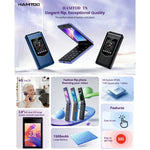 HAMTOD T8 4G Klapphandy, 2,8 Zoll + 1,77 Zoll, VoLTE, Bluetooth, SOS, OTG, EU-Version